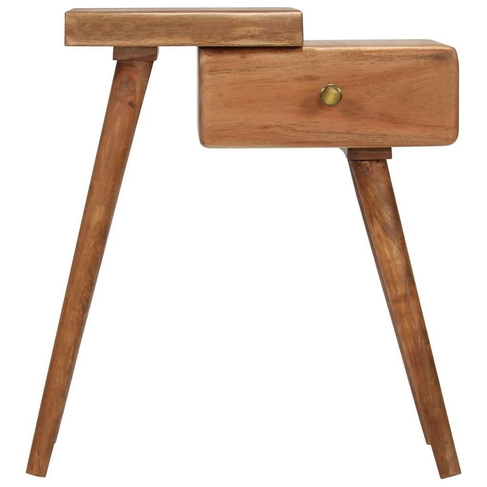 Naktinis staliukas, akacijos medienos masyvas, 45x32x55cm