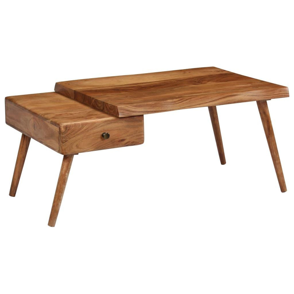 Kavos staliukas, 100x60x45cm, akacijos medienos masyvas