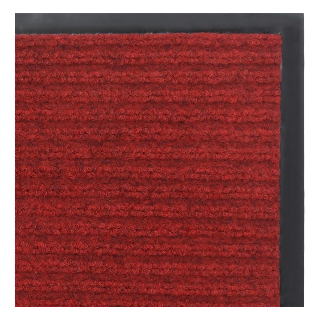 Neslystantis durų kilimėlis, vinilo pagrindas, 1,2x5m, raudonas