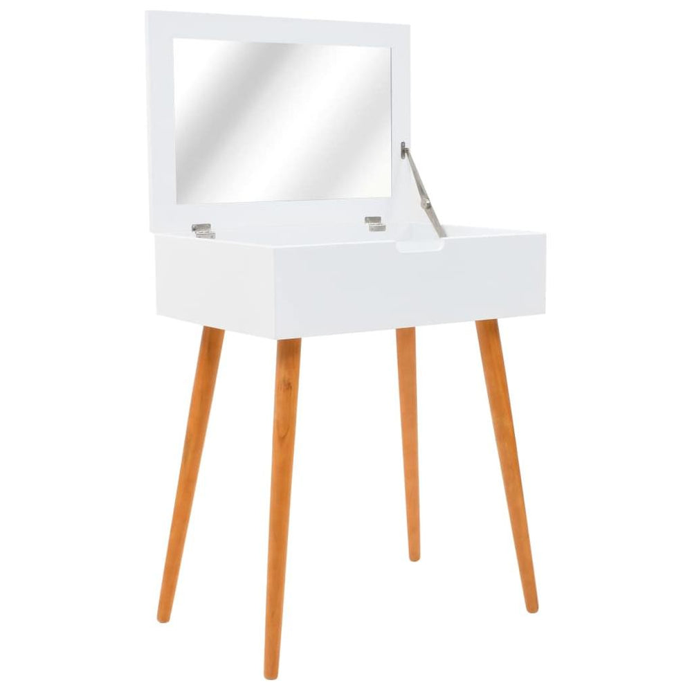 Kosmetinis staliukas su veidrodžiu, MDF, 60x40x75cm