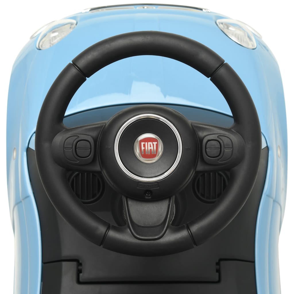 Vaikiškas automobilis Fiat 500, mėlynas