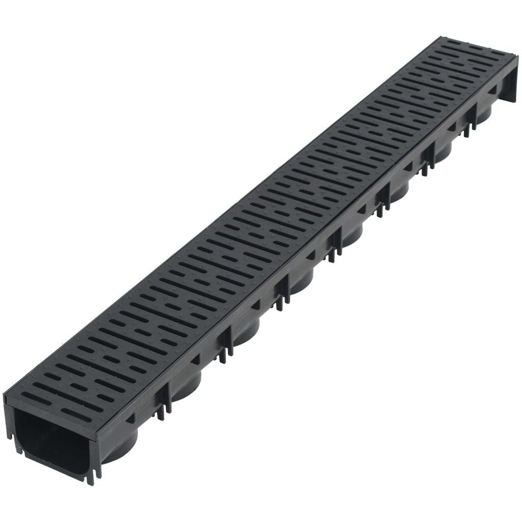 Drenažo latakai, 6vnt., plastikas, 6m