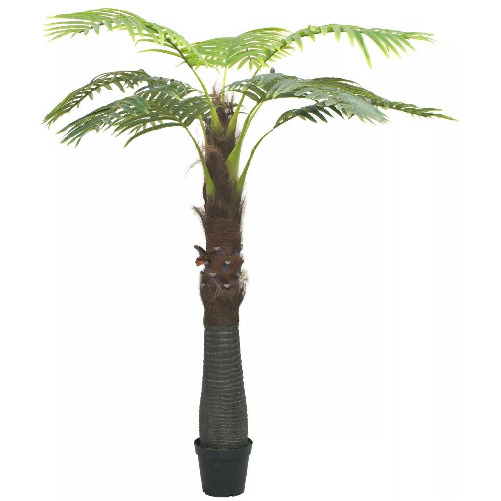 Dirbtinė palmė su vazonu, 240cm, žalia