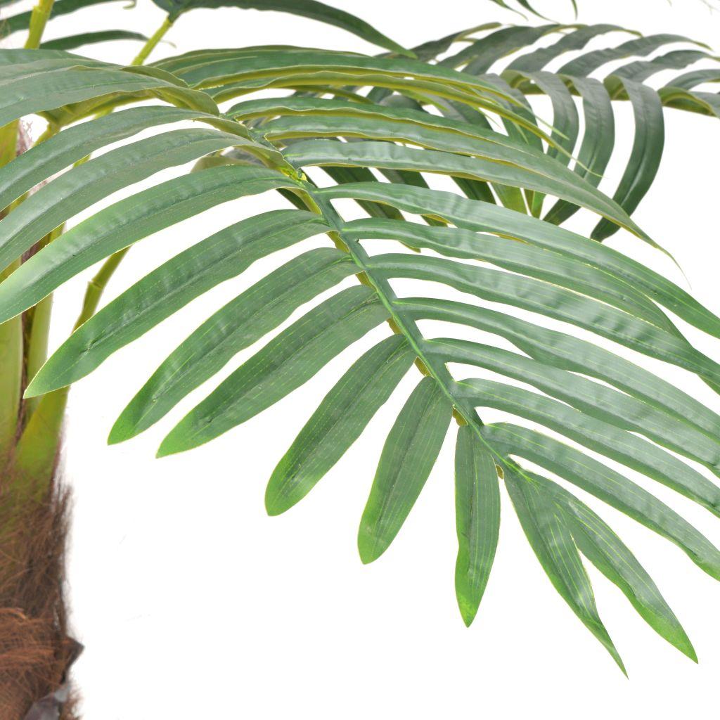 Dirbtinė palmė su vazonu, 240cm, žalia