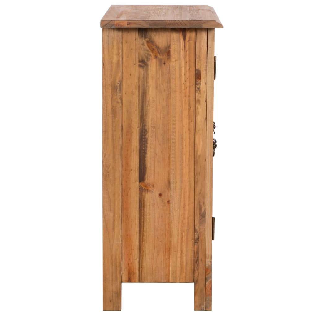 Vonios spintelė, masyvi perdirbta pušies mediena, 59x32x80 cm