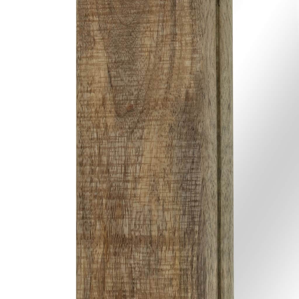 Veidrodis, mango medienos masyvas, 50x80cm