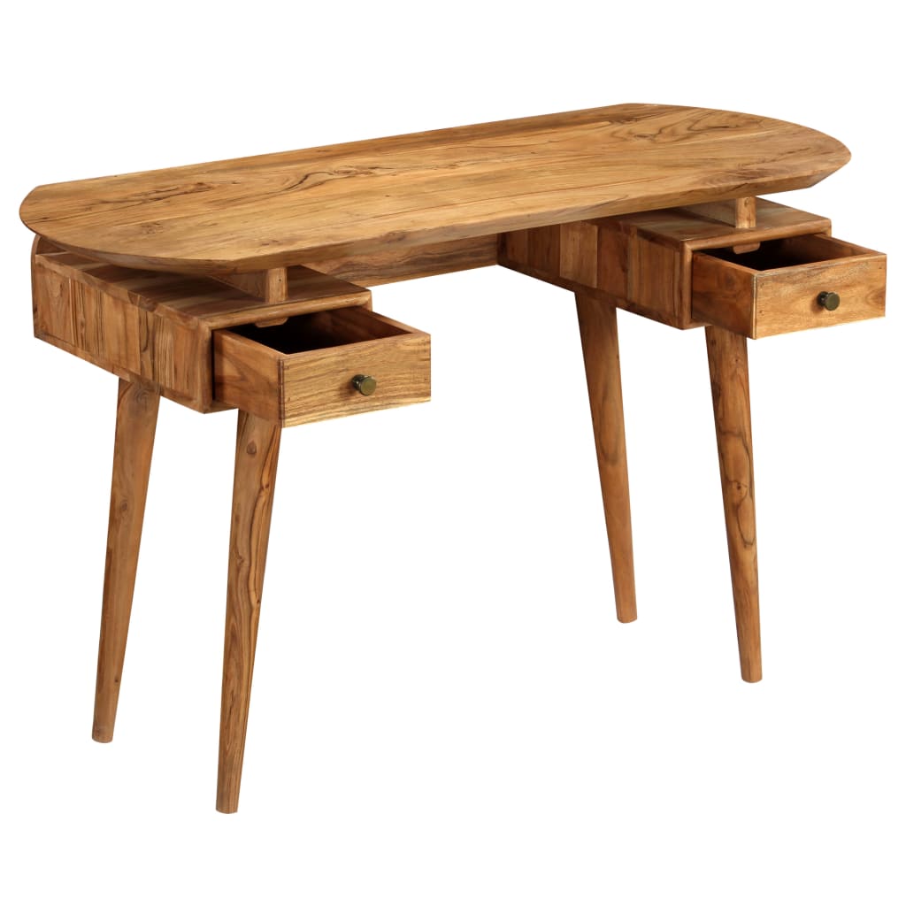 Rašomasis stalas, akacijos medienos masyvas, 120x50x77cm