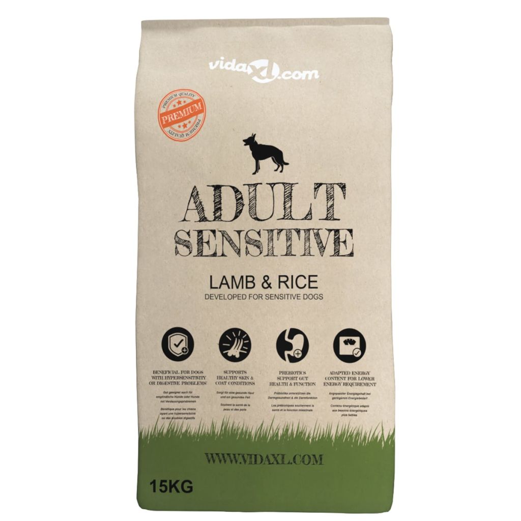 Sausas maistas šunims, Adult Sensitive Lamb &amp; Rice, 2vnt., 30kg
