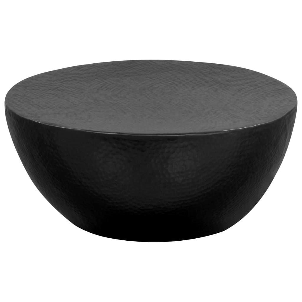 Kavos staliukas, juodos sp., 70x30cm, kaltas aliuminis