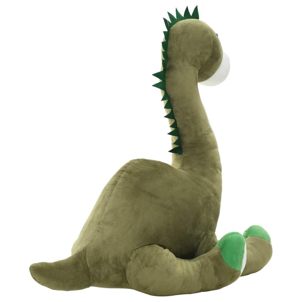 Minkštas žaislinis dinozauras-Brontozauras, žalias, pliušinis