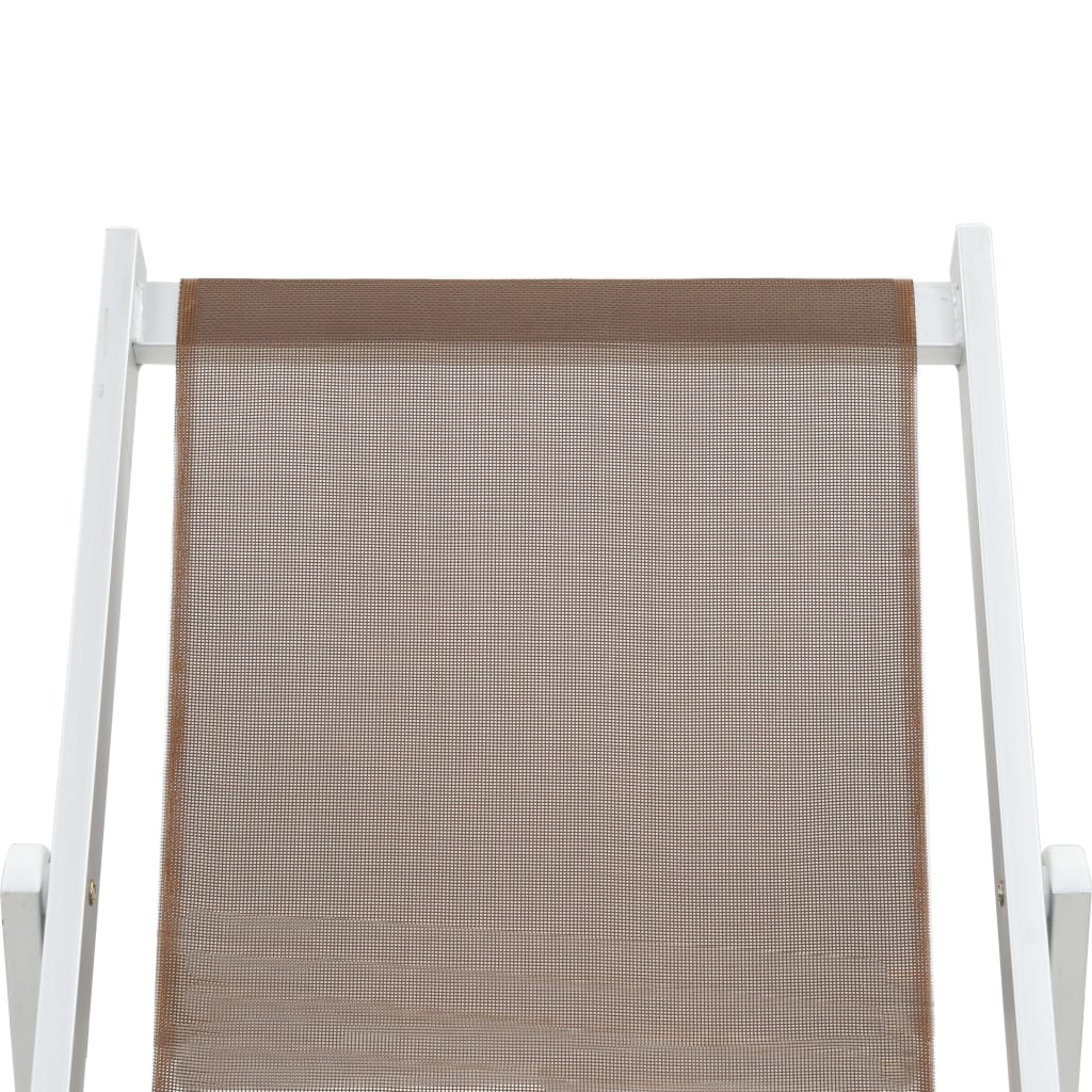 Sulankst. paplūd. kėdės, 2vnt., rudos sp., alium. ir tekstil.