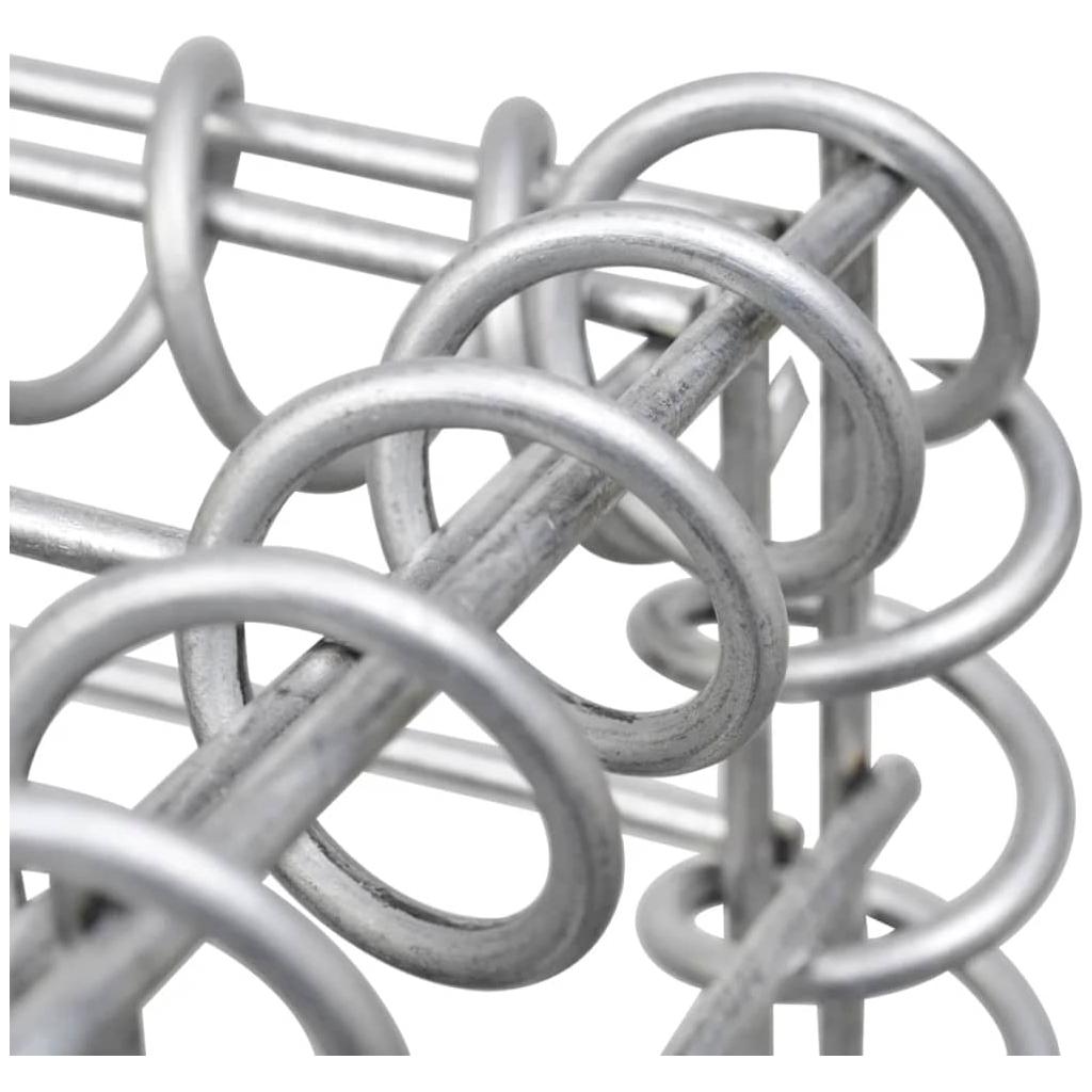 Gabiono vazonas, galvanizuotas plienas, 540x90x50cm