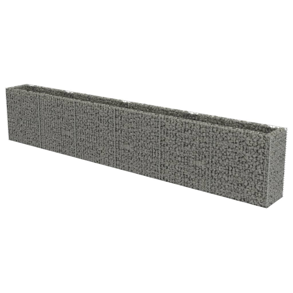 Gabiono vazonas, galvanizuotas plienas, 540x50x100cm