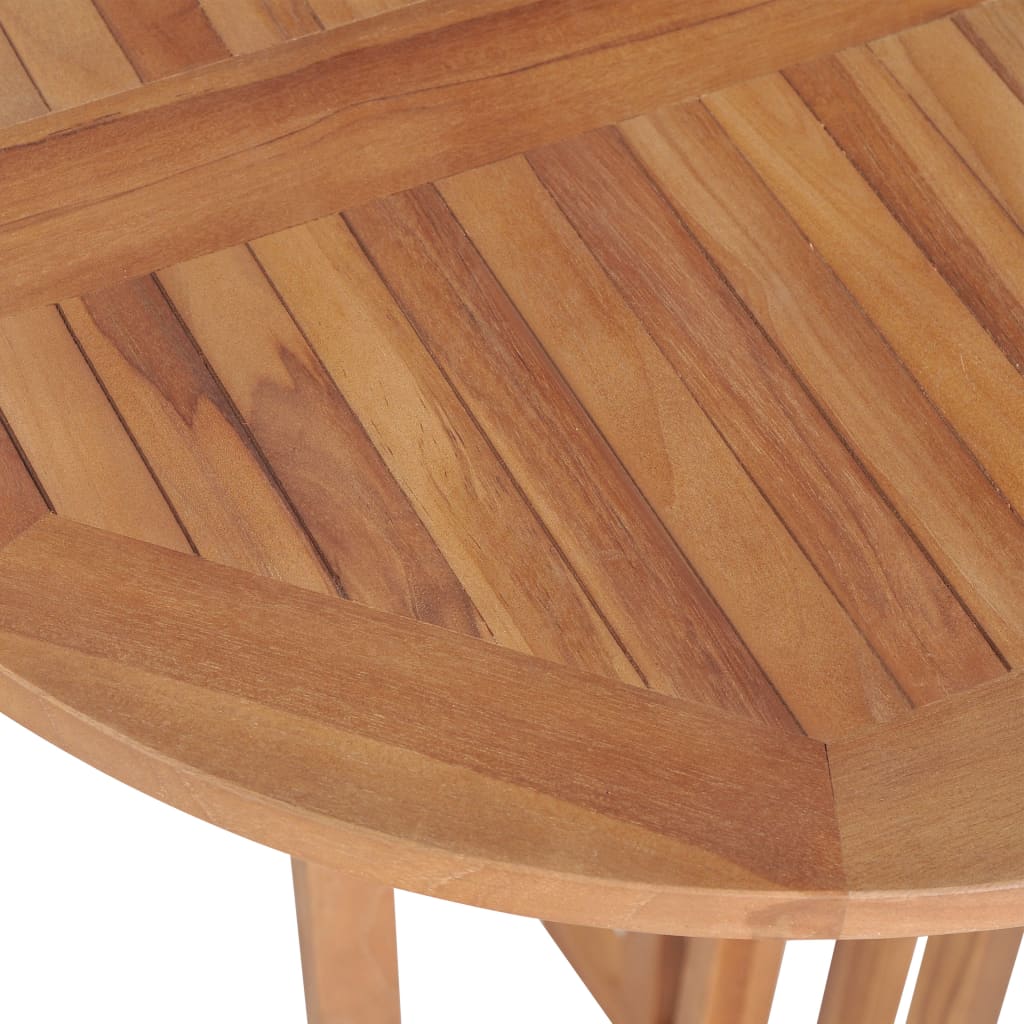 Sulankstomas baro stalas, 100x65x105cm, tikmedžio med. masyvas