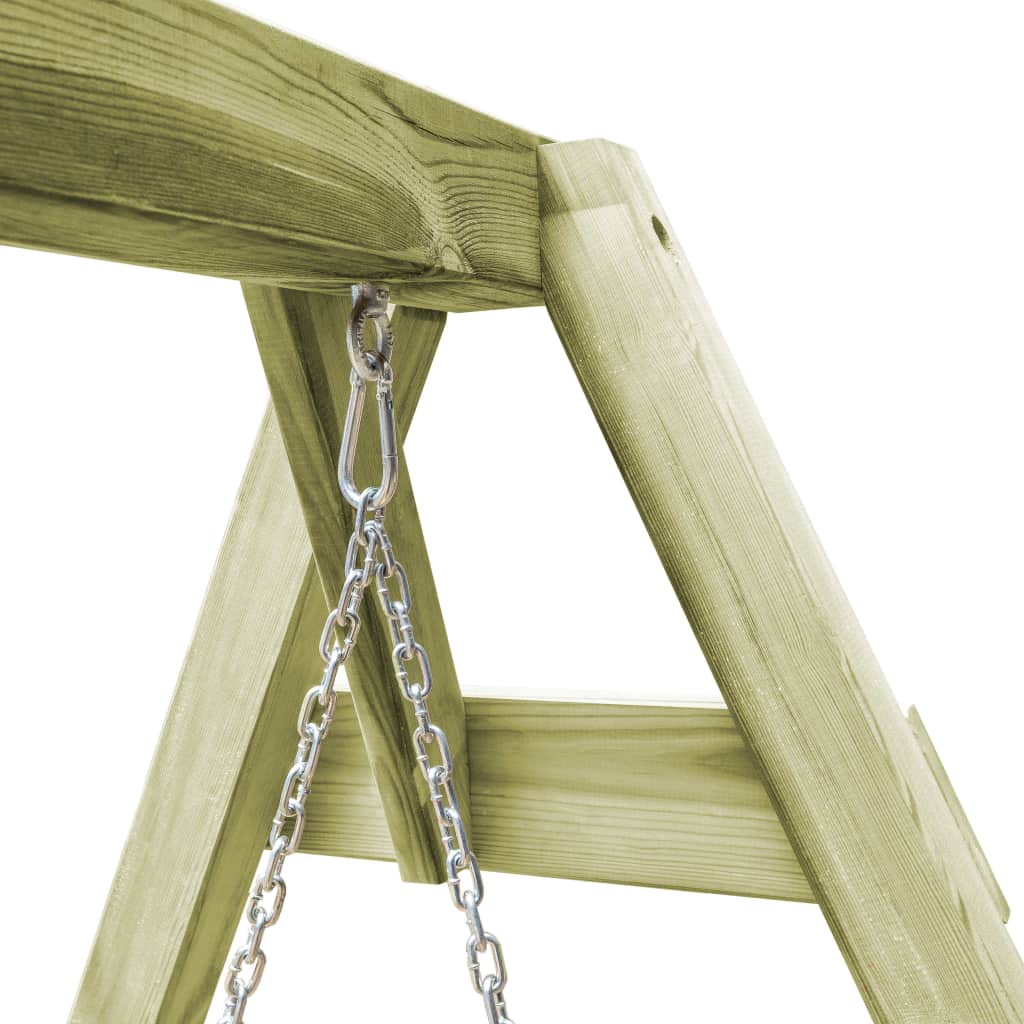 Sodo supama kėdė, FSC impreg. pušies mediena, 215x171x180 cm