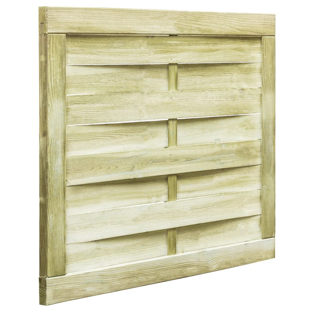 Sodo vartai, FSC impregnuota pušies mediena, 100x75 cm, žali