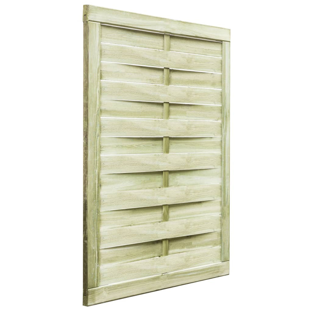 Sodo vartai, FSC impregnuota pušies mediena, 100x125cm, žali