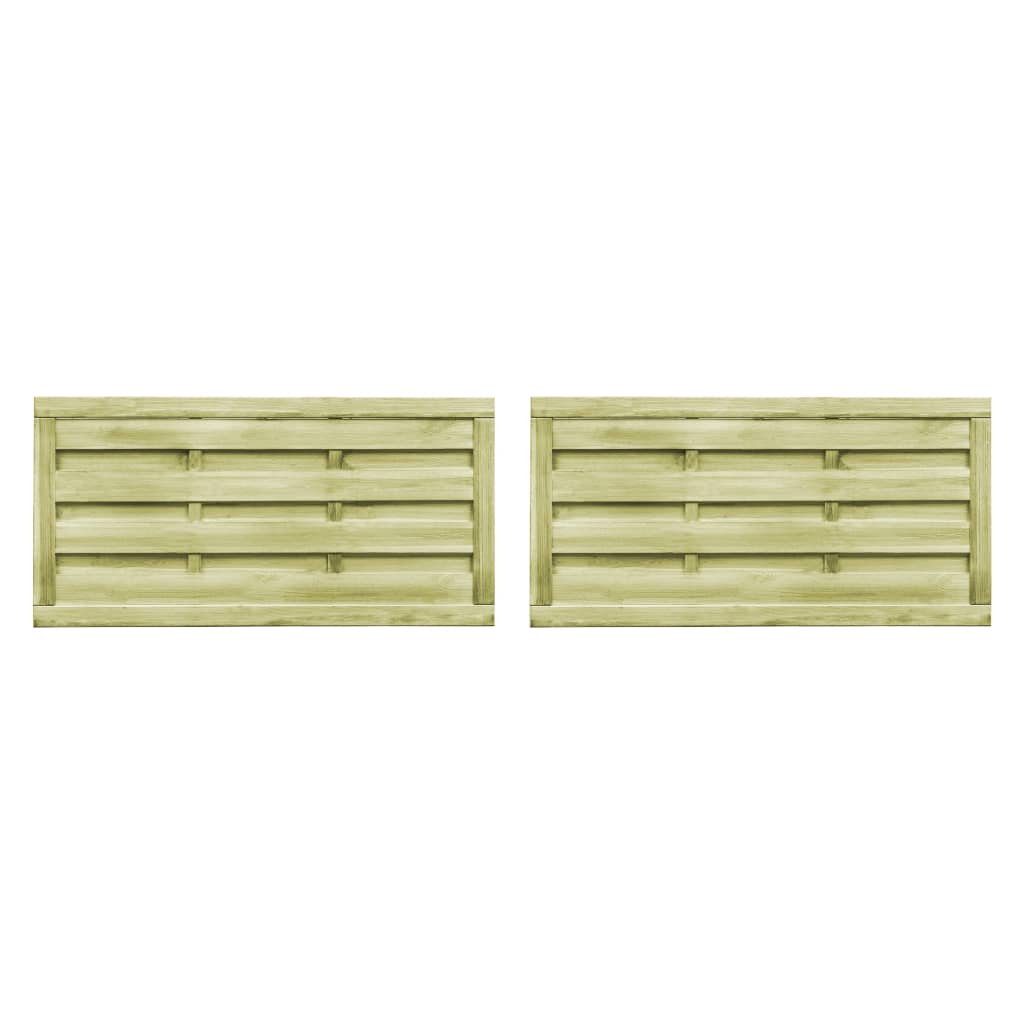 Sodo vartai, 2 vnt., FSC impregnuota pušies mediena, 150x75cm