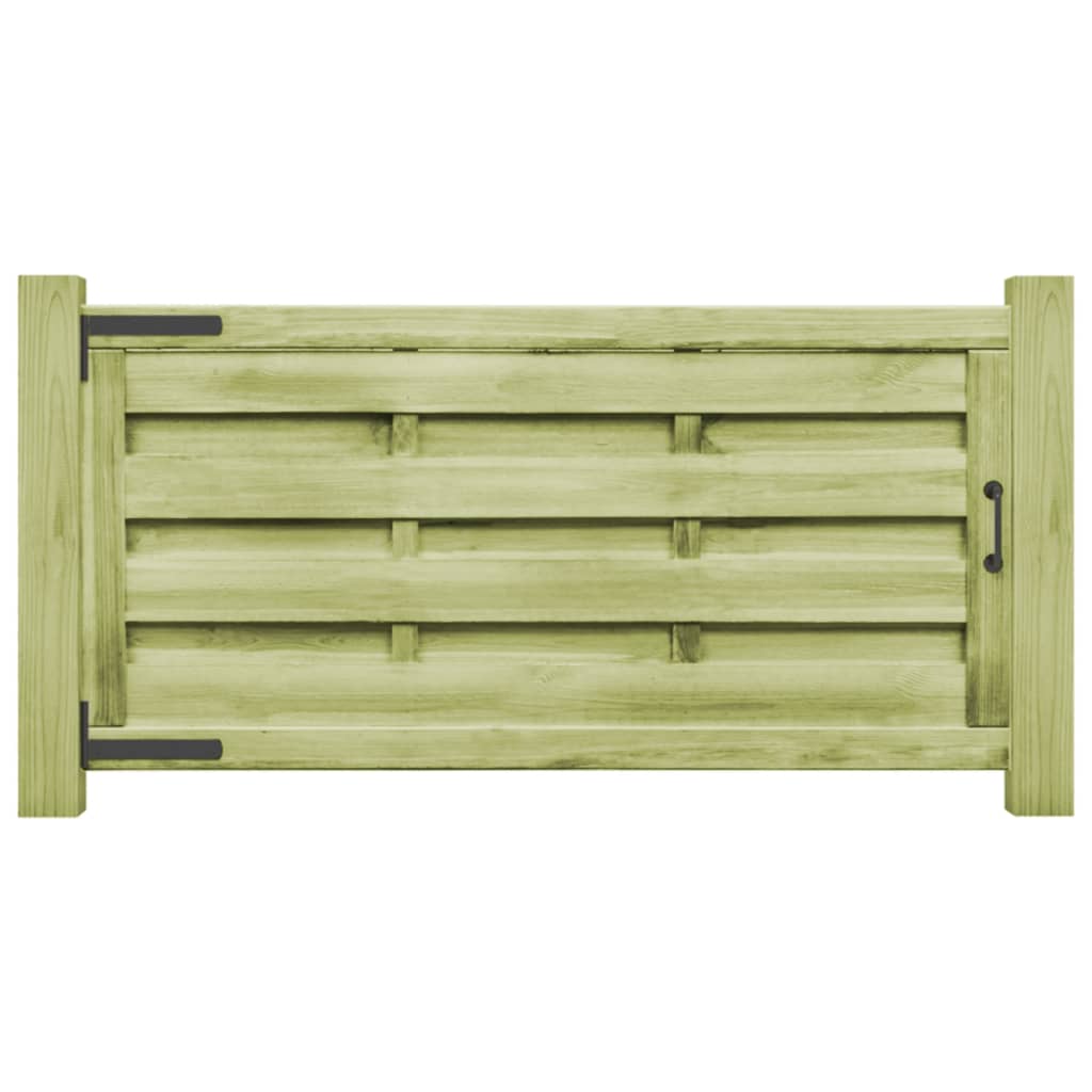 Sodo vartai, 2 vnt., FSC impregnuota pušies mediena, 150x75cm