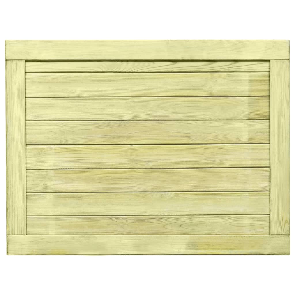 Sodo vartai, 75x100cm, FSC impregnuota pušies mediena
