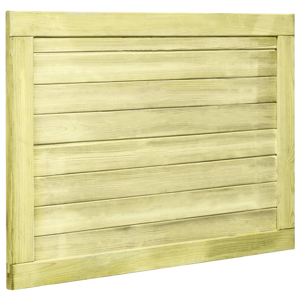 Sodo vartai, 75x100cm, FSC impregnuota pušies mediena