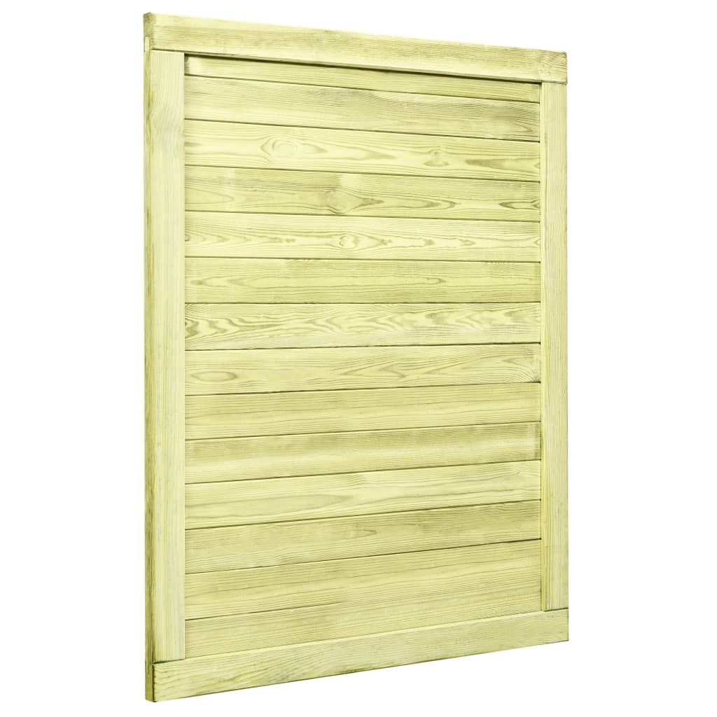 Sodo vartai, 125x100cm, FSC impregnuota pušies mediena