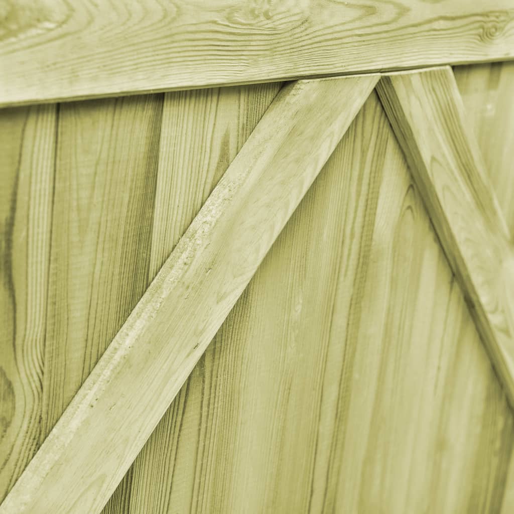 Sodo vartai, 2vnt., 300x75cm, FSC impregnuota pušies mediena