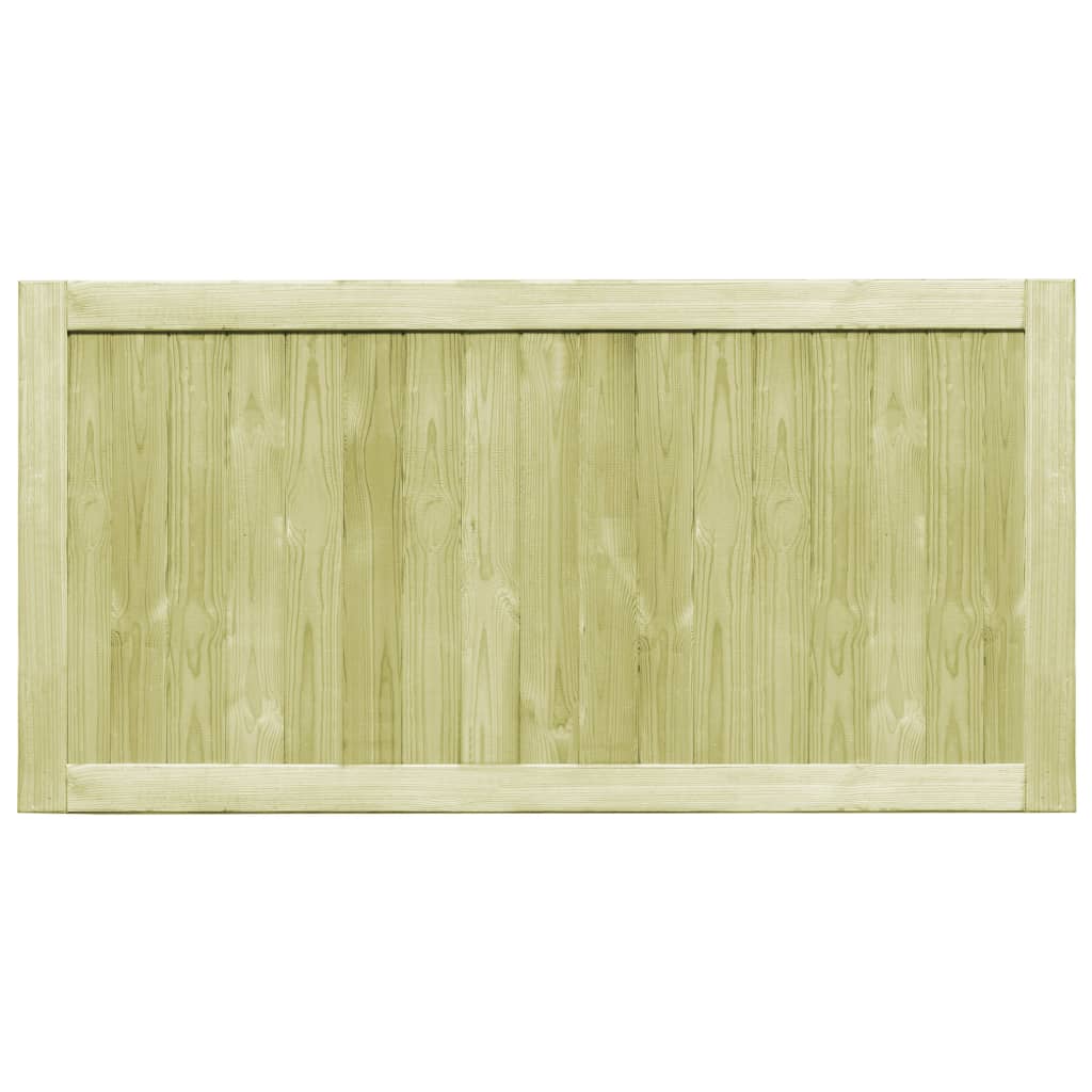 Sodo vartai, 2vnt., 300x75cm, FSC impregnuota pušies mediena