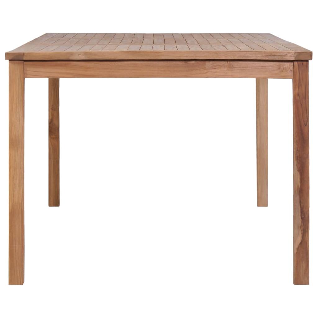 Lauko valgomojo stalas, 200x100x77cm, tikmedžio med. masyvas