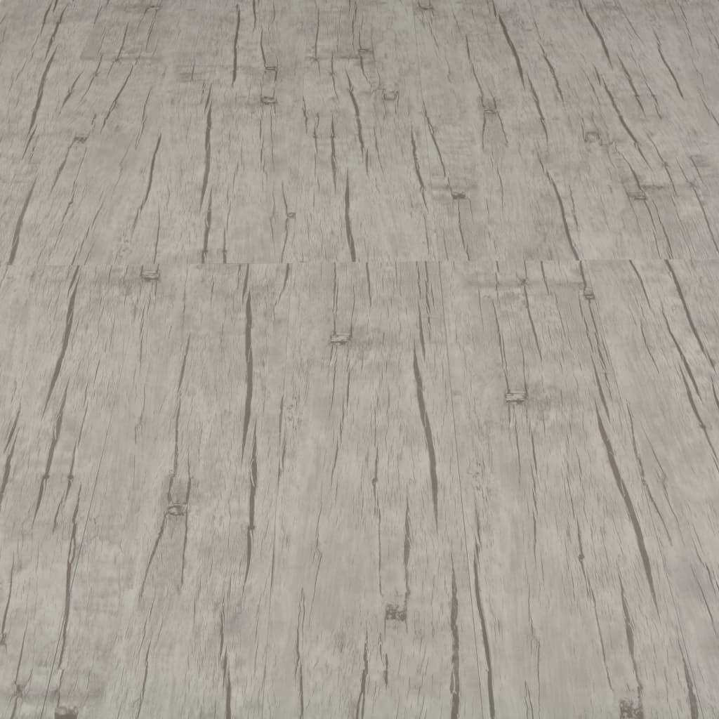 Grindų plokštės, švies. ąžuolo sp., 4,46m², 3mm, PVC, prilipd.