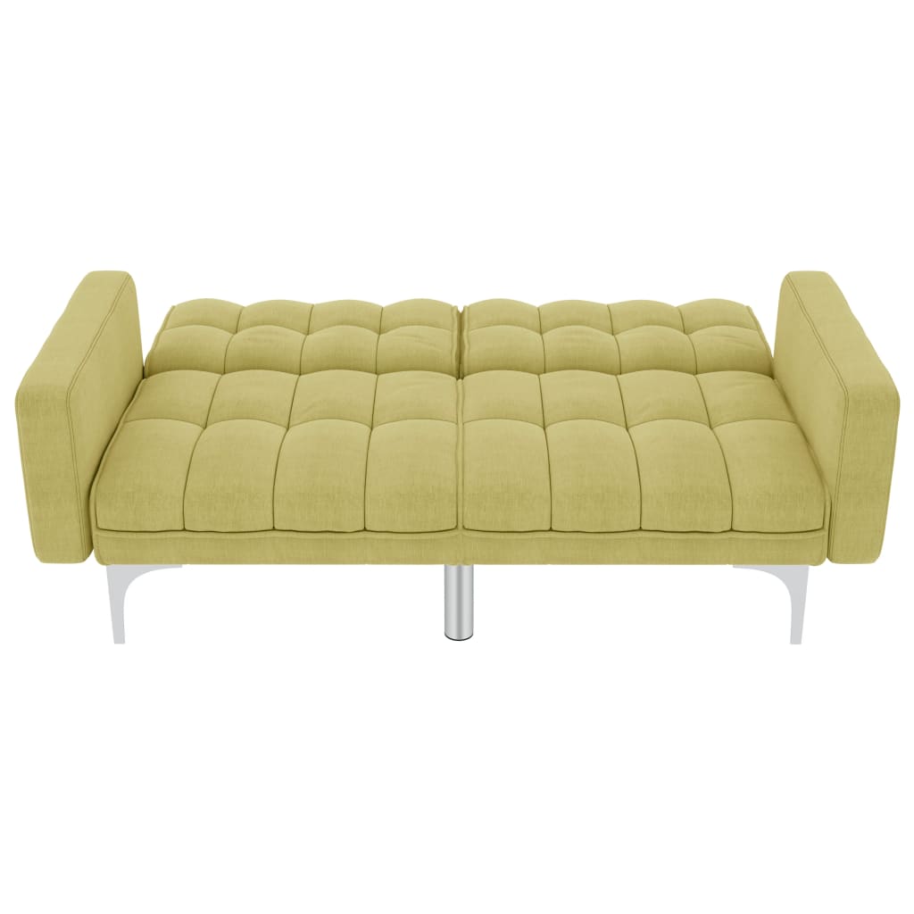 Sofa-lova, žalios spalvos, audinys