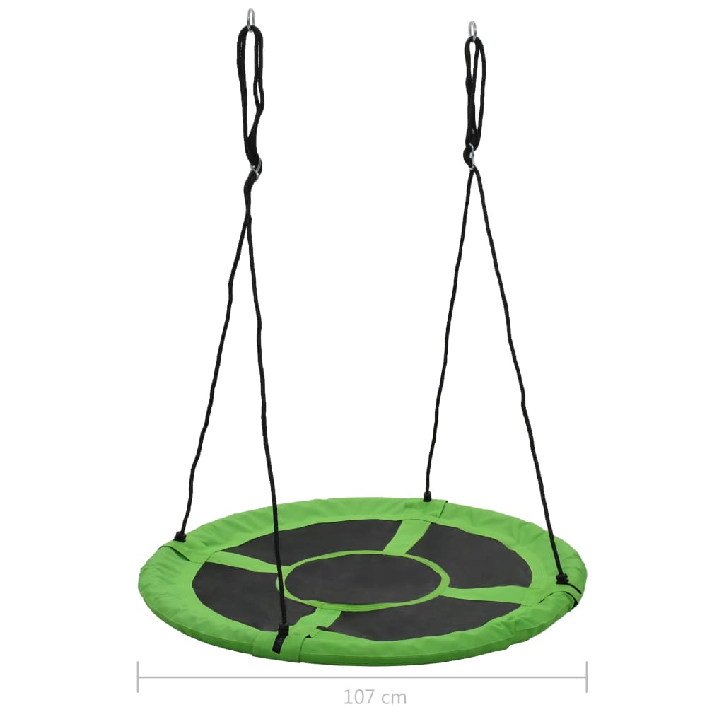 Sūpynės, žalios spalvos, 110 cm, 150 kg
