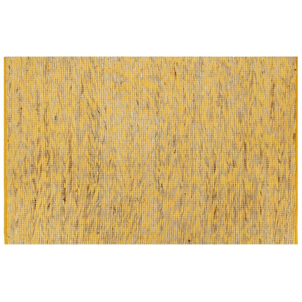 Kilimas, gelt. ir natūral. sp., 120x180cm, džiutas, rankų darbo