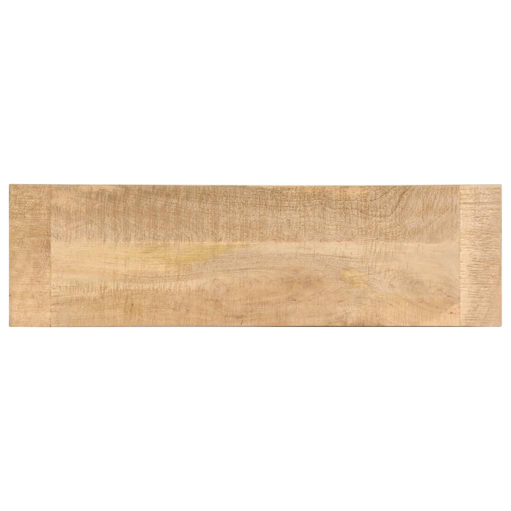 Koridoriaus suoliukas, 120x35x45 cm, mango medienos masyvas