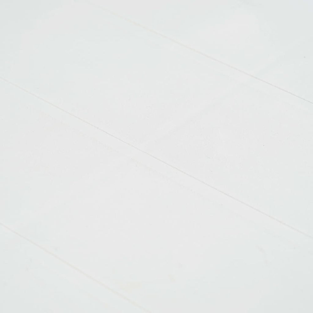 Sodo stalas, baltos sp., 220x90x72 cm, plastikas, rat. imit.