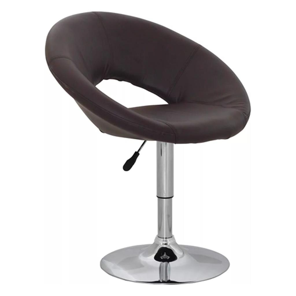 Baro kėdė, ruda, 48x60x70-86 cm