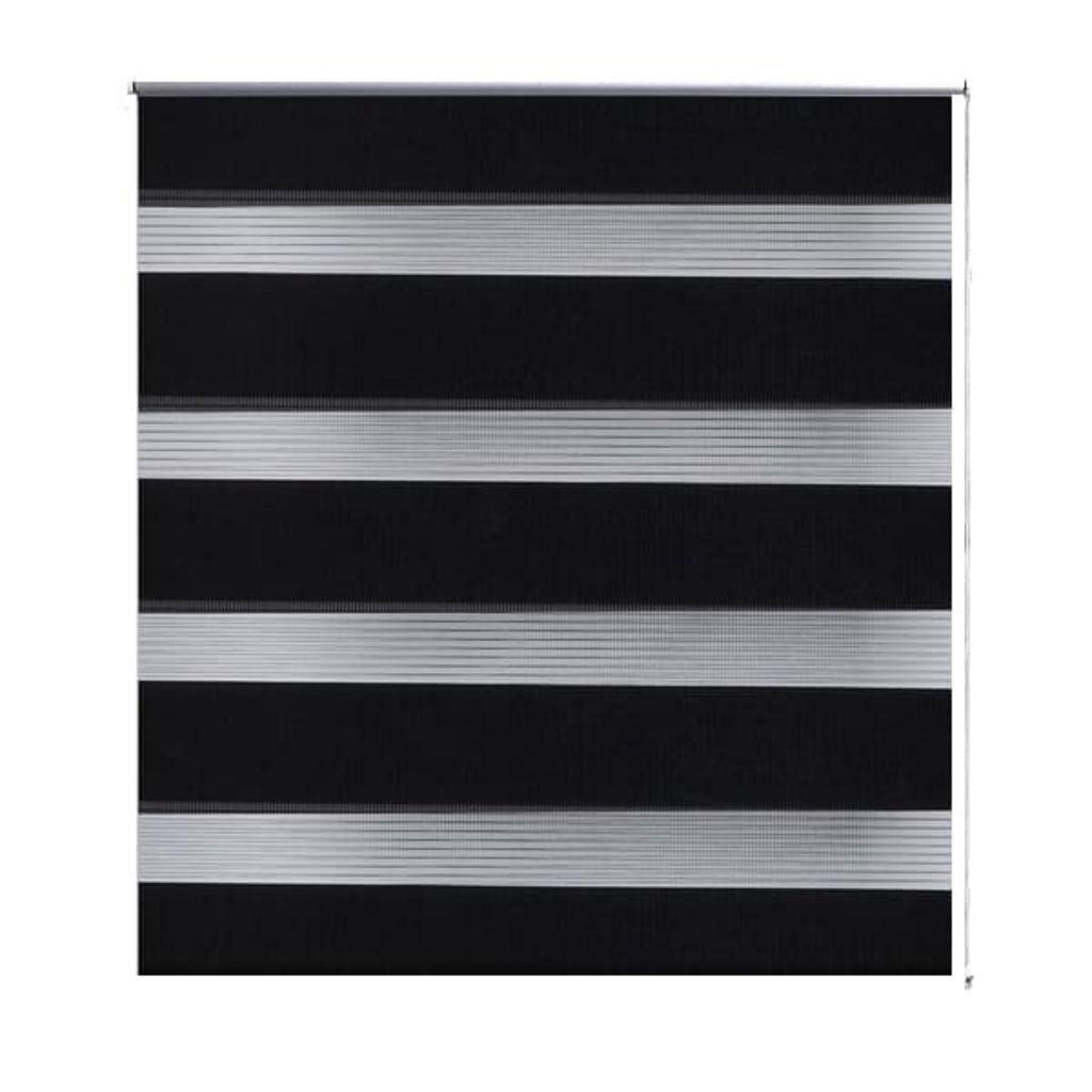 Zebra Žaliuzė, Roletas 140 x 175 cm, Juodas
