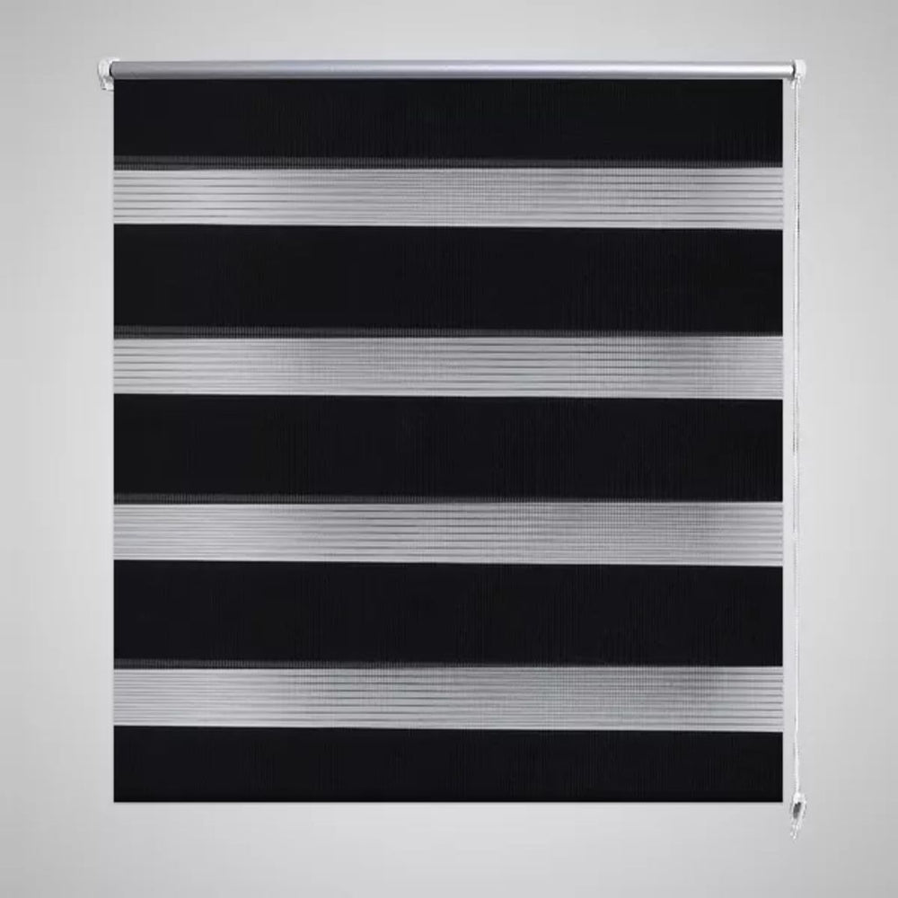 Zebra Žaliuzė, Roletas 140 x 175 cm, Juodas