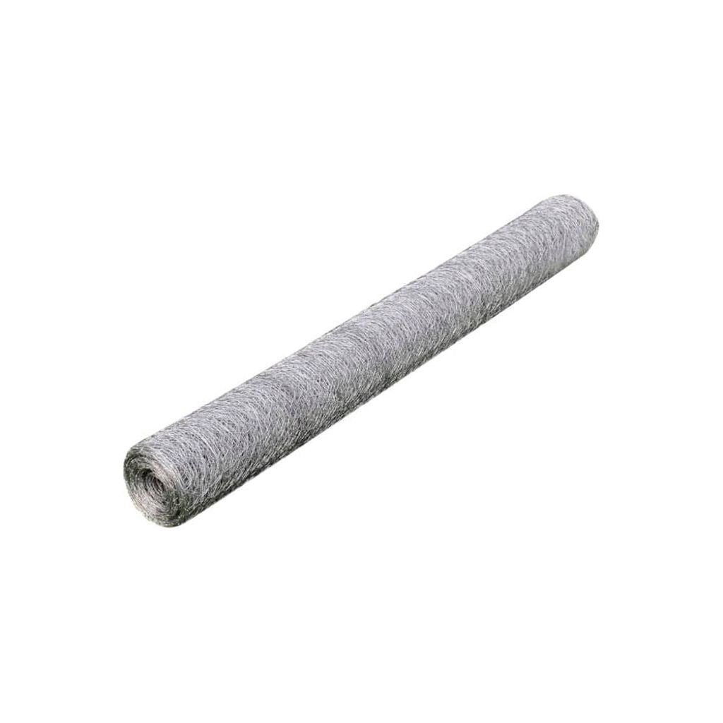 Galvanizuotas Vielinis Tinklas 0,75 mm, Šešiakampės Akys 1 m x 25 m