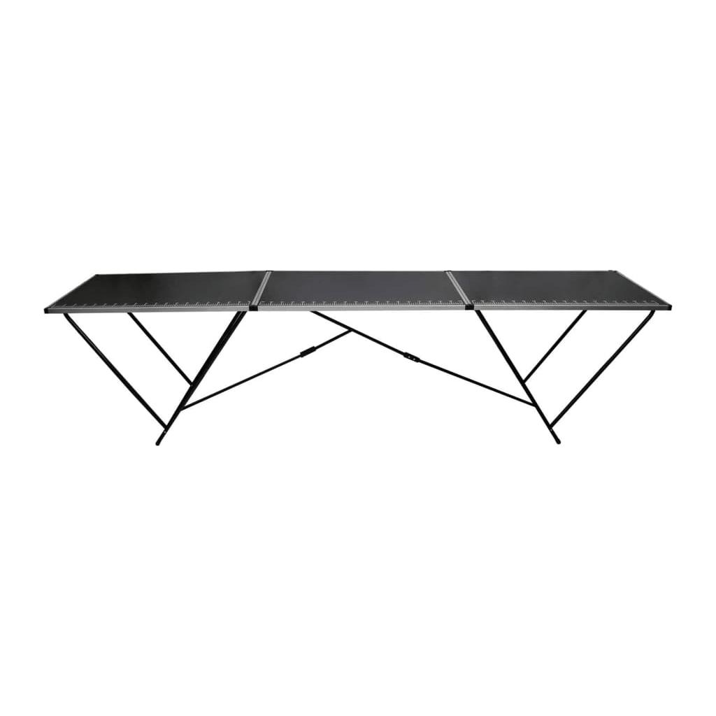 Klijavimo stalas, sulankst., MDF ir aliuminis, 300x60x78cm