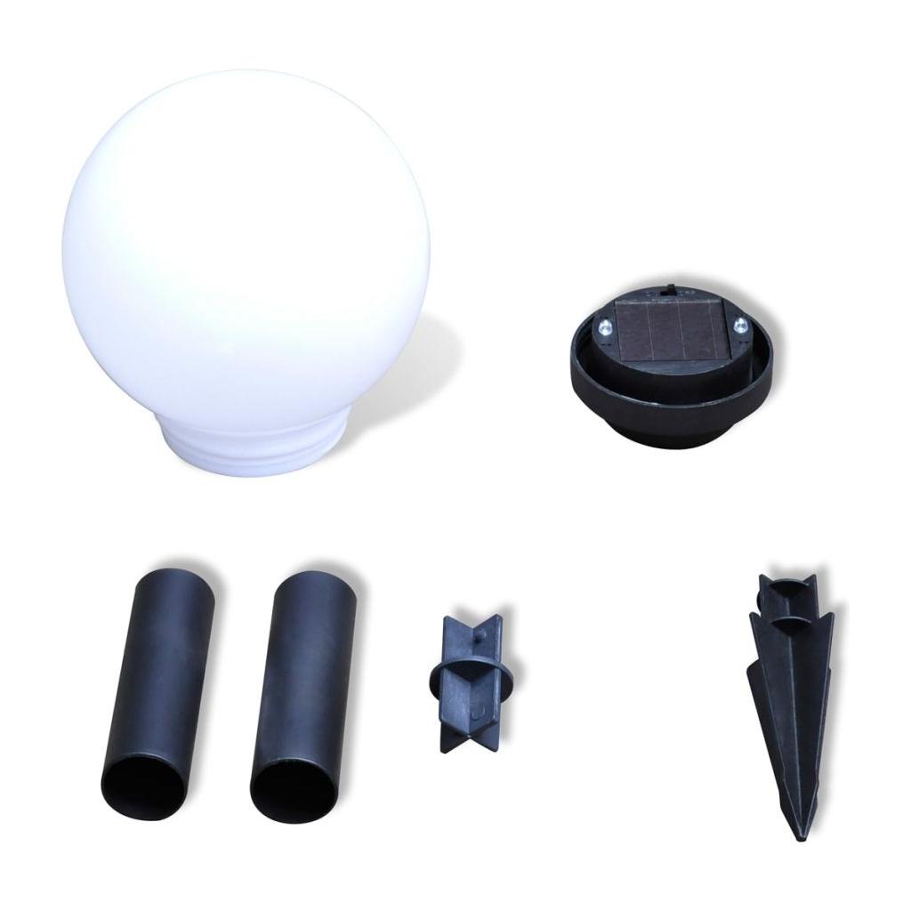 4 Saulės Energija Įkraunami Šviestuvai Takeliui, Burbulai, LED, 15 cm