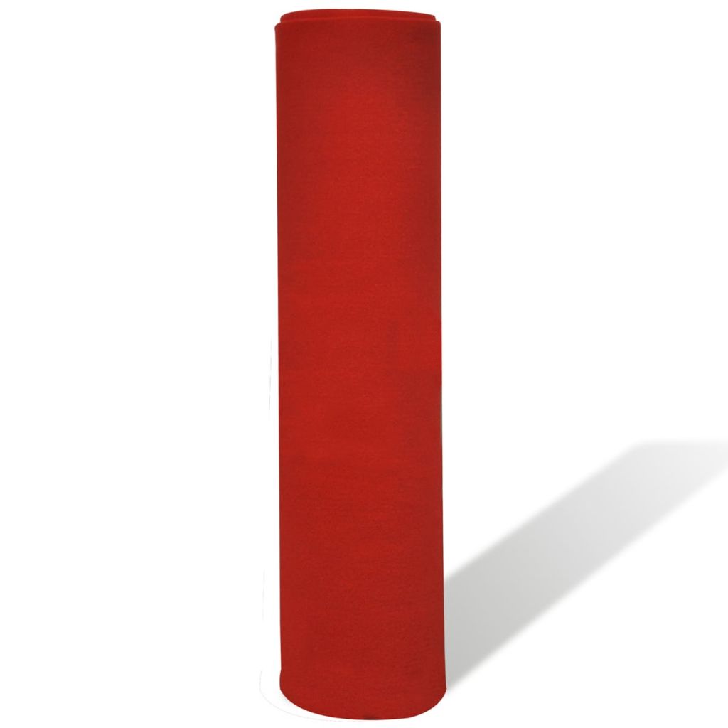 Raudonas Kilimas, 1 x 20 m,Ypač Sunkus, 400 g/m2