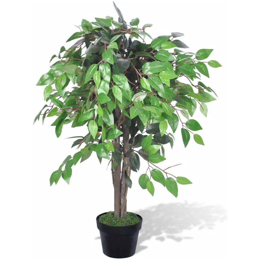 Dirbtinis  augalas  - Fikusas su Vazonu 90 cm.