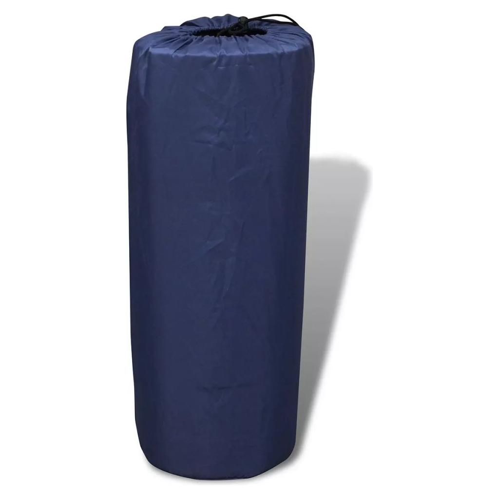 Mėlynas Prisipučiantis Miegojimo Kilimėlis 190 x 130 x 5cm (Dvivietis)