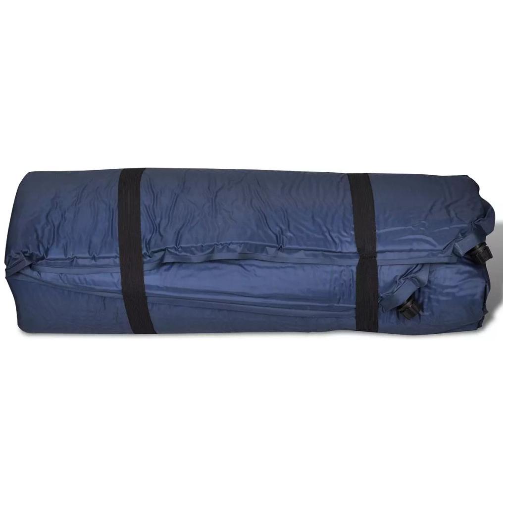 Mėlynas Prisipučiantis Miegojimo Kilimėlis 190 x 130 x 5cm (Dvivietis)