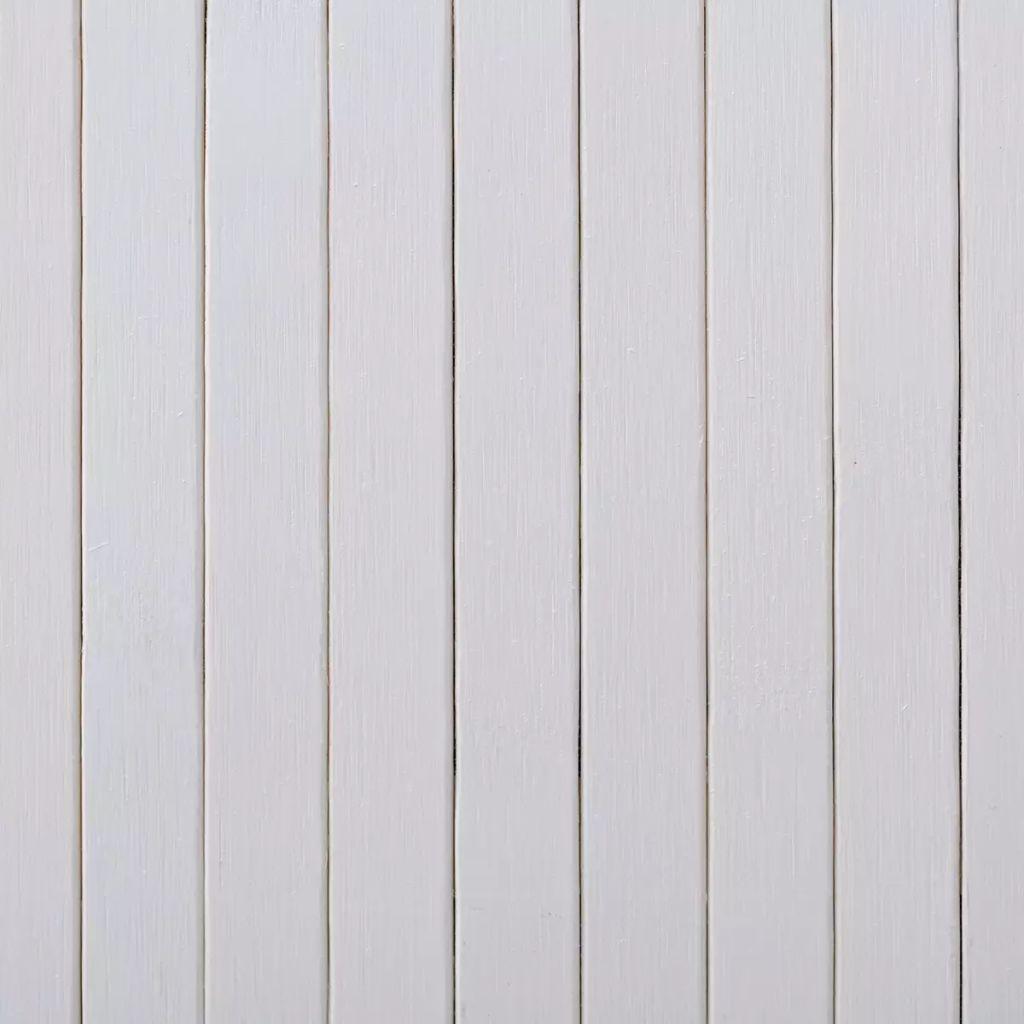 Kambario pertvara iš bambuko, balta, 250x165 cm