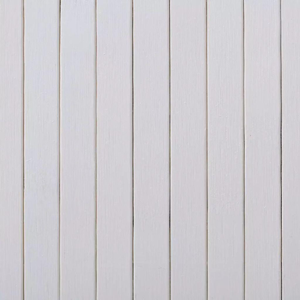 Kambario pertvara iš bambuko, balta, 250x165 cm
