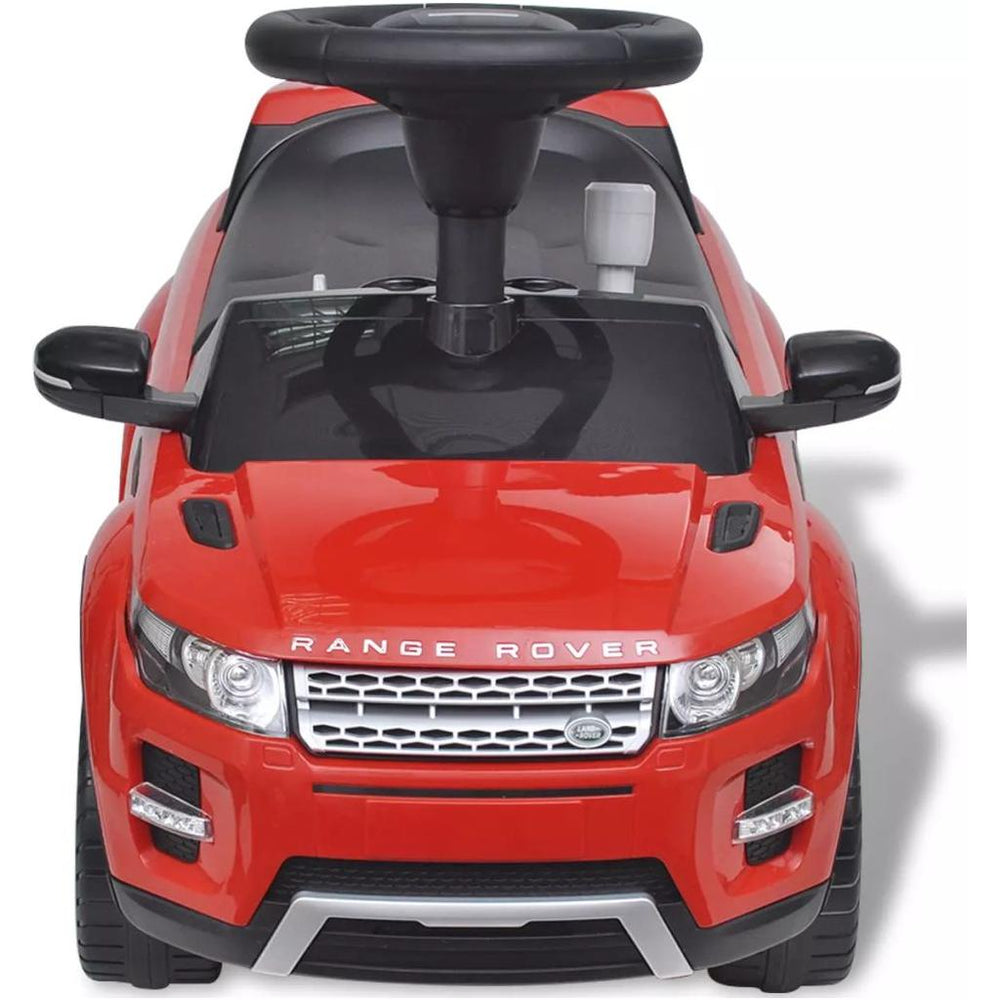 Land Rover 348 Vaikiškas Automobilis su Muzika, Raudonas