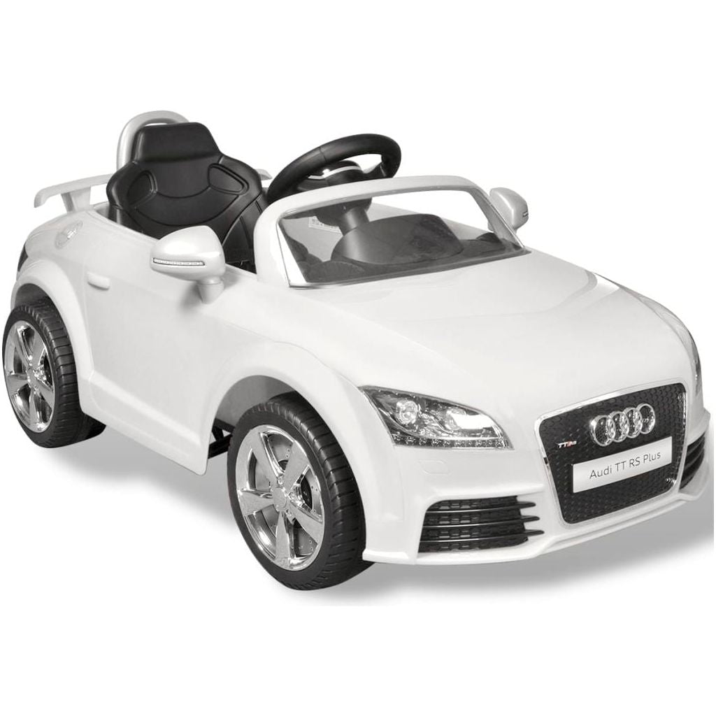 Audi TT RS Vaikiškas Automobilis su Nuotoliniu Valdymu, Baltas