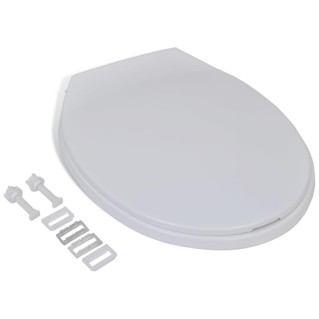 Klozeto sėdynė su Soft Close mechanizmu, ovali
